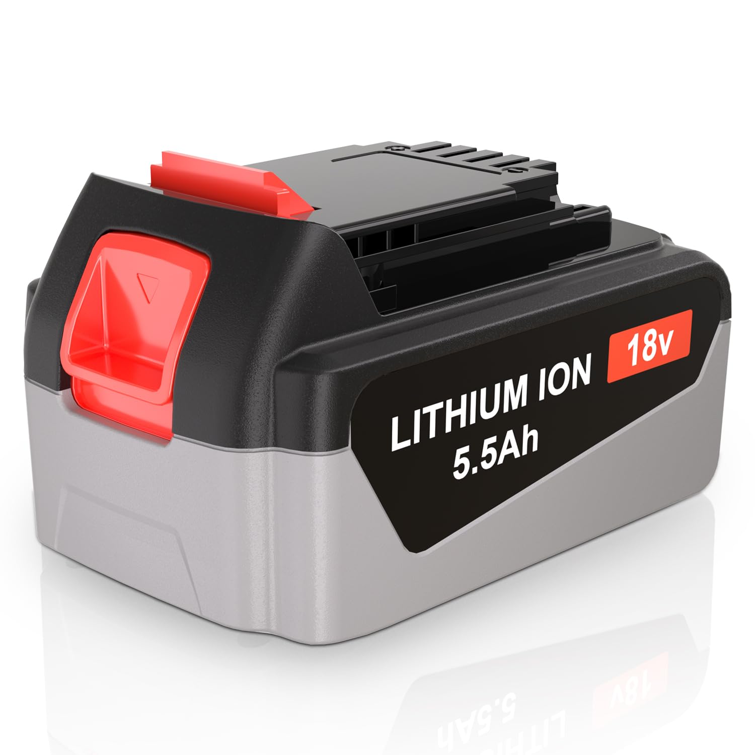 JYJZPB 5,5Ah 18V Batteria di Ricambio per Black & Decker 18V Litio Batteria BL2018 BL2018-XJ BL4018 BL1518 LB20 LBX20 194205-3 194309-1 194204-5 196399-0 196673-6 LXT-400