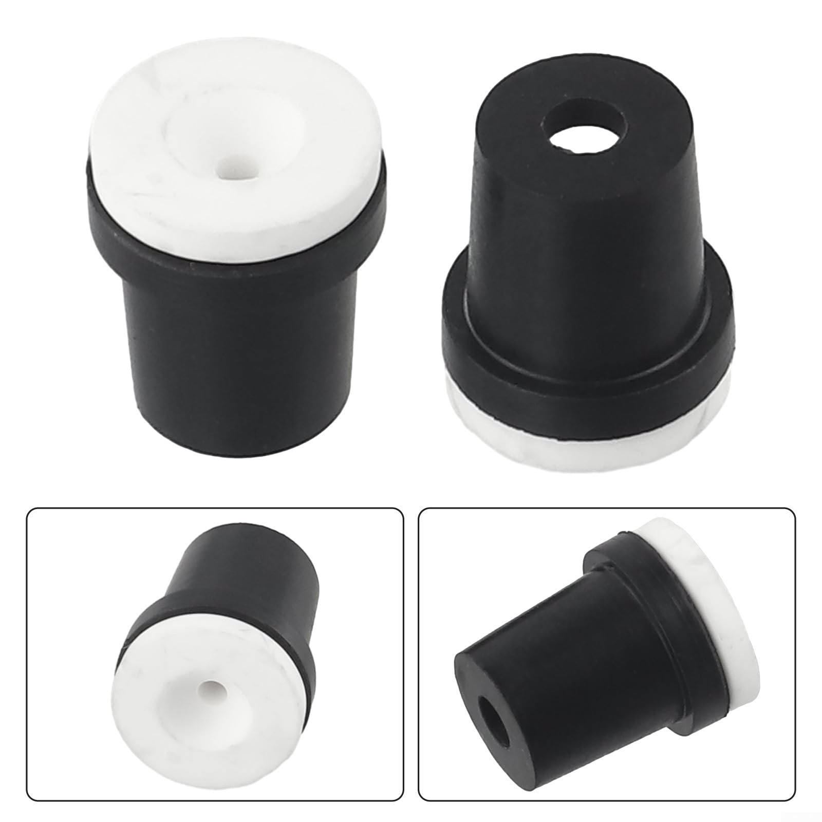 Lot de 10 buses de sablage, buse de rechange pour réservoirs de sablage de 5 gallons, pointe de sablage de 2 à 3,5 mm (2,5 mm)
