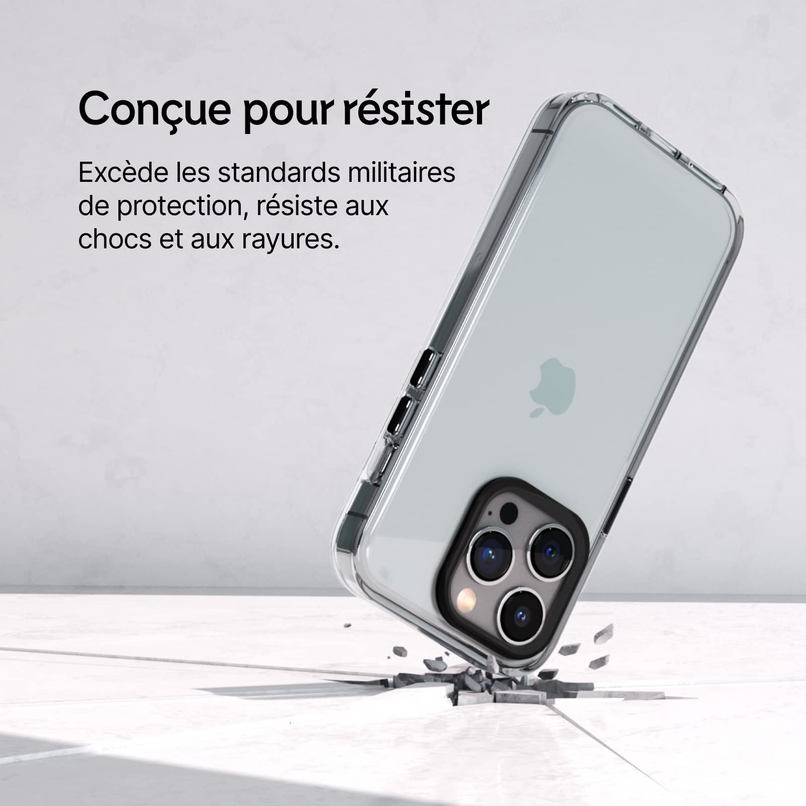 RhinoShield Coque Clear pour iPhone 15