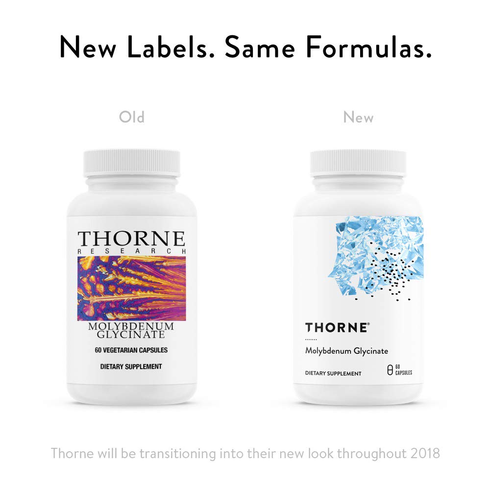 Buy Thorne Research Molybdenum Glycinate Trace Mineral Supplement