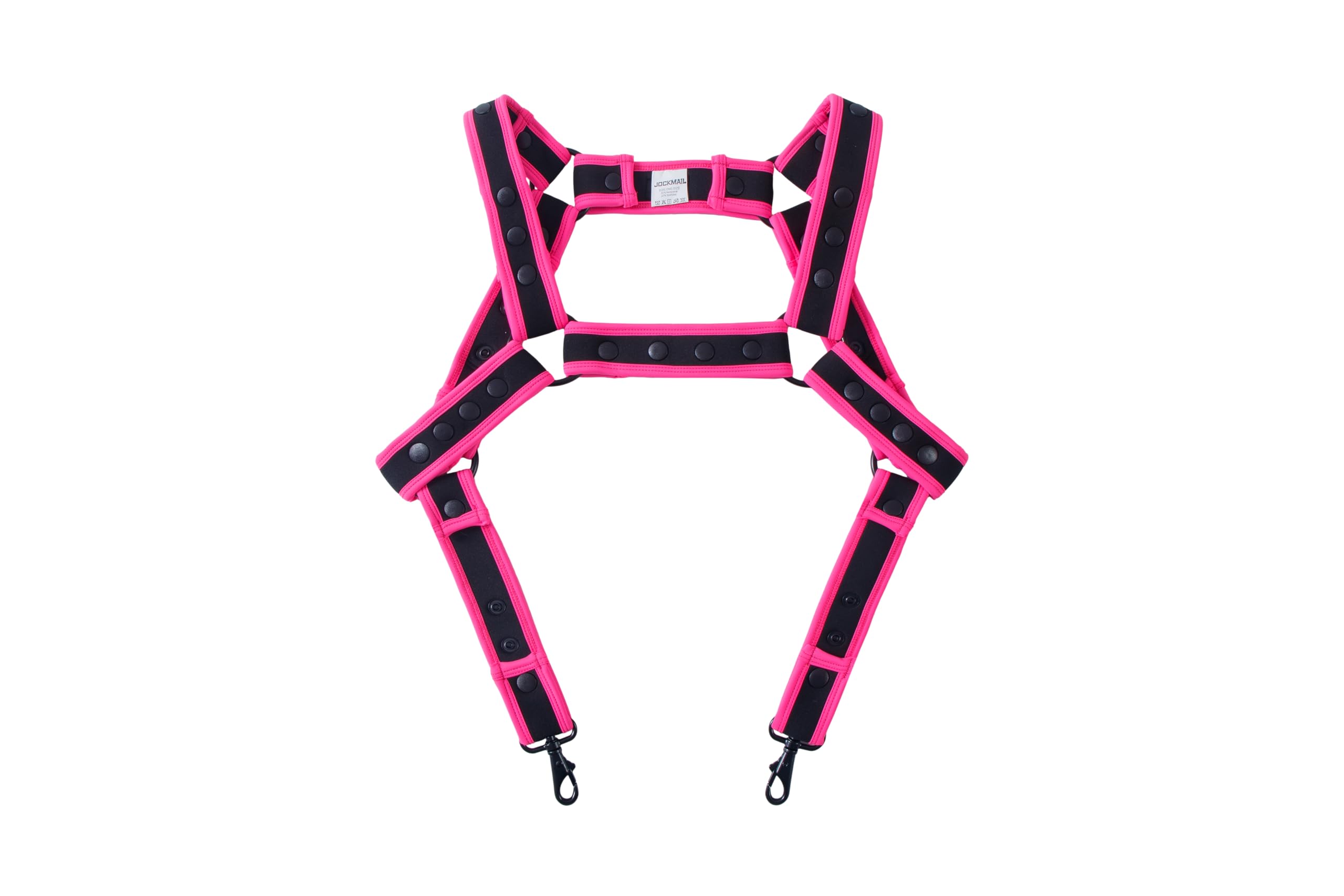 JOCKMAIL Men's Body Chest Harness Adjustable Elastic Waistband Sexy Underwear Halter Belt for Men: Rose