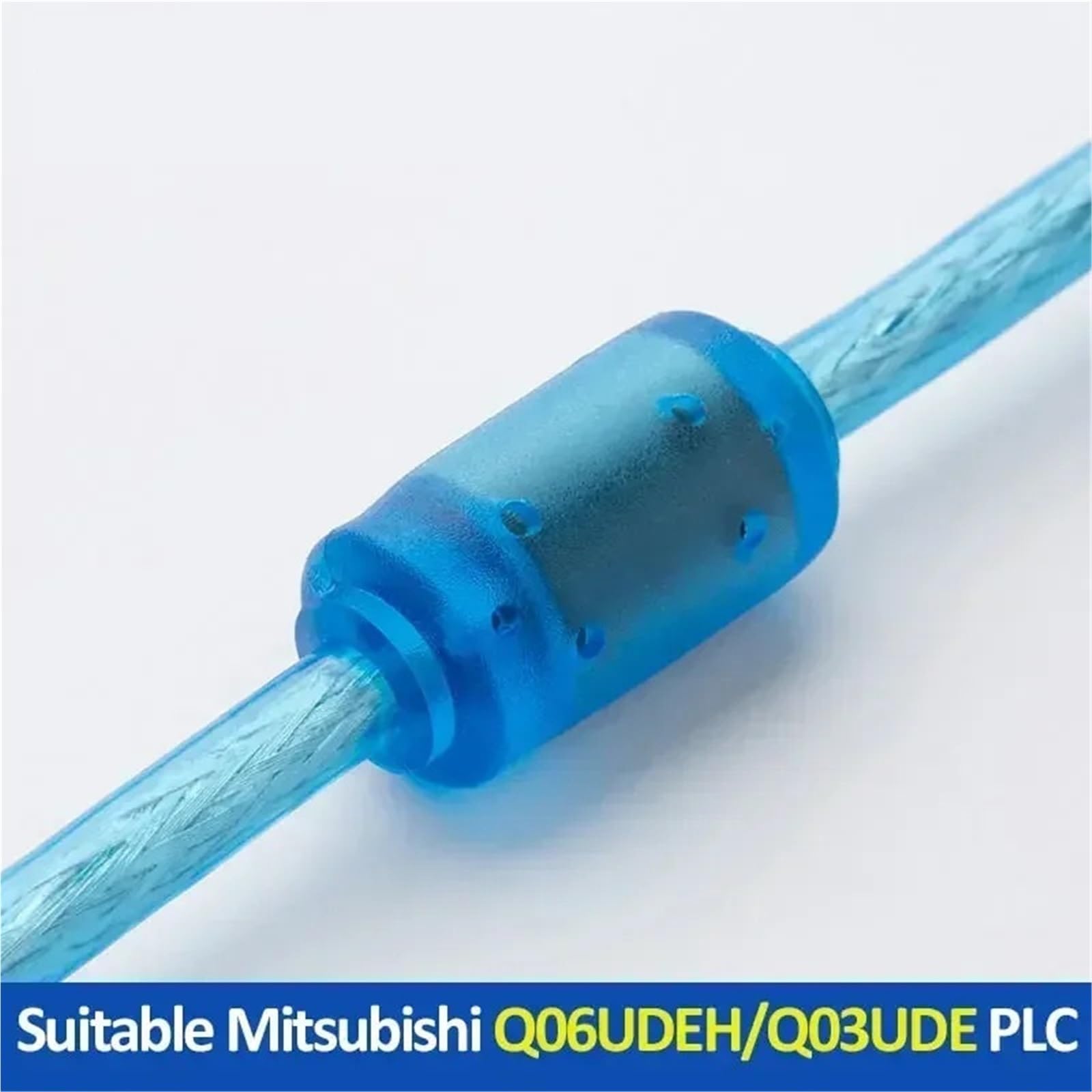 Kabel do programowania USB-Q kompatybilny z Q USB-Q06UDEH Q03UDE Kabel do pobierania USB do portu mini(USB-Q (niebieski), 3 m)