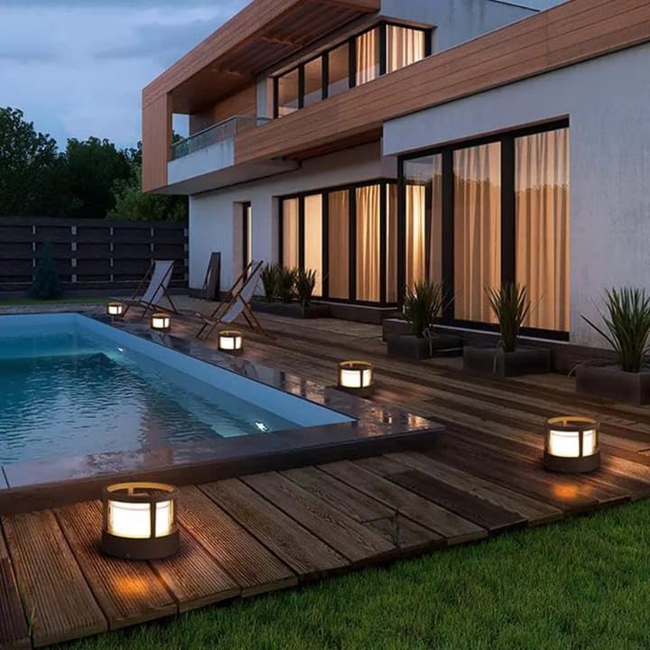Image of blissbells Outdoor 10W LED Wall Lamp Waterproof Exterior Wall Light for Balcony, Gate, Porch, Entrance & Terrace | Modern Decorative Wall Mounted Light for Home Outdoor Use