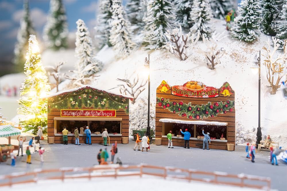 FALLER 272020-2 Weihnachtsmarktbuden - Spurweite N