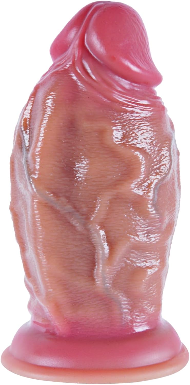 3.4" Ultra Thick Giant Anal Dildo, 8.7" Realistic Huge XXL Dildo with Big Suction Cup,Extra Large Silicone Butt Plug, Fat Sex Toy for Advanced Users