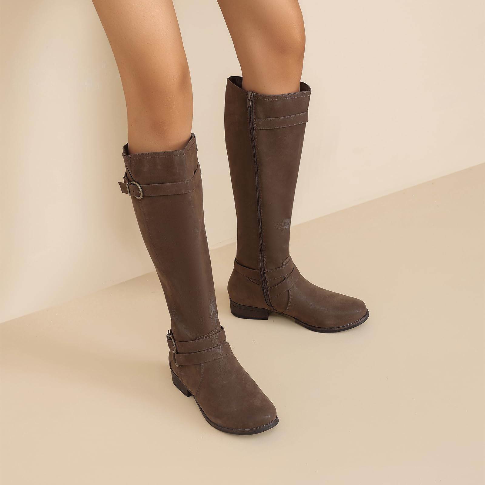 Ruiee Kniehohe Damen-Stiefel.