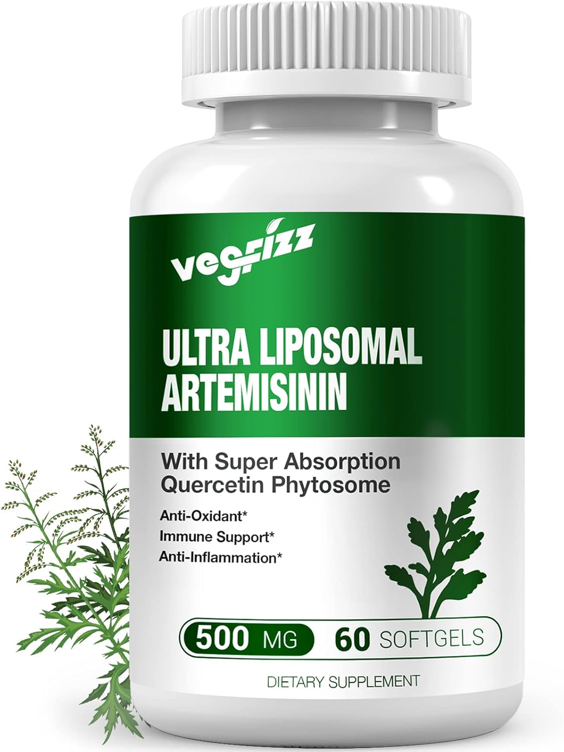 vegfizz Artemisinin 500mg Supplements, [ 60 Days Supply