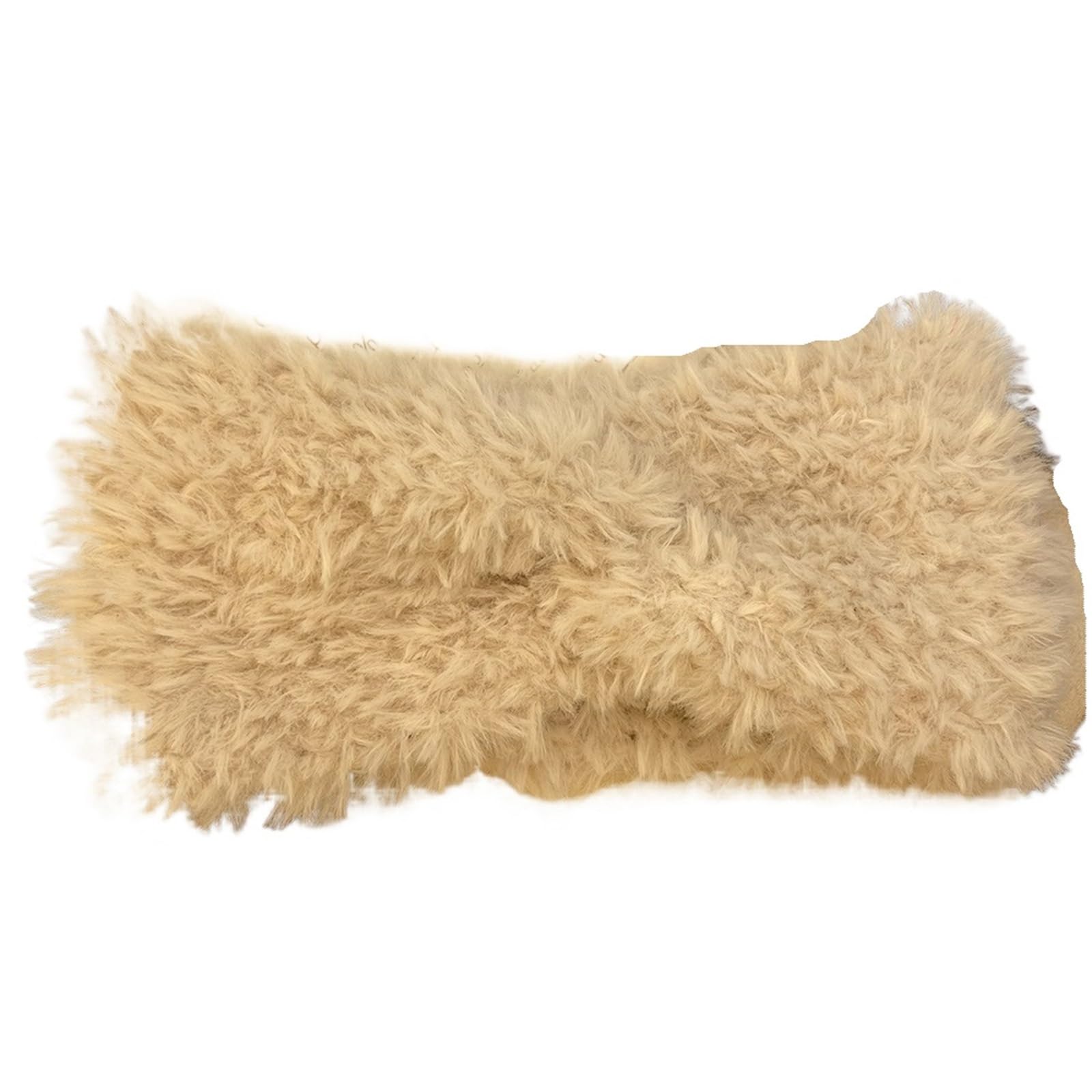 2 pièces hiver chaud épais fourrure bandeau moelleux fausse femmes fille croix chapeau en plein air cache-oreilles Ski chapeaux Pour Hiver(Beige)