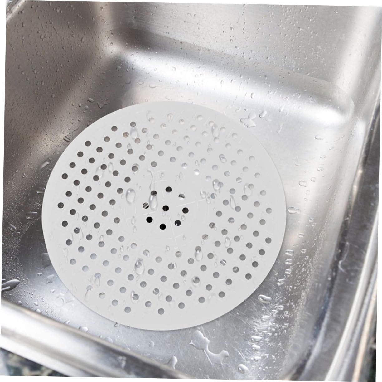 4pezzi Tappetino Rotondo Per Lavello Tappetino Per Asciugare Piatti in Gomma Per Scolapiatti Protezione Lavandino Cucina Facile Da Pulire