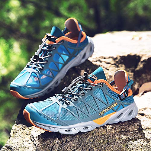 Men's Water Shoes Quick Drying Sports Aqua Shoes Hiking Water Shoes for Men Women Beach Aqua Swim Walking Shoes2