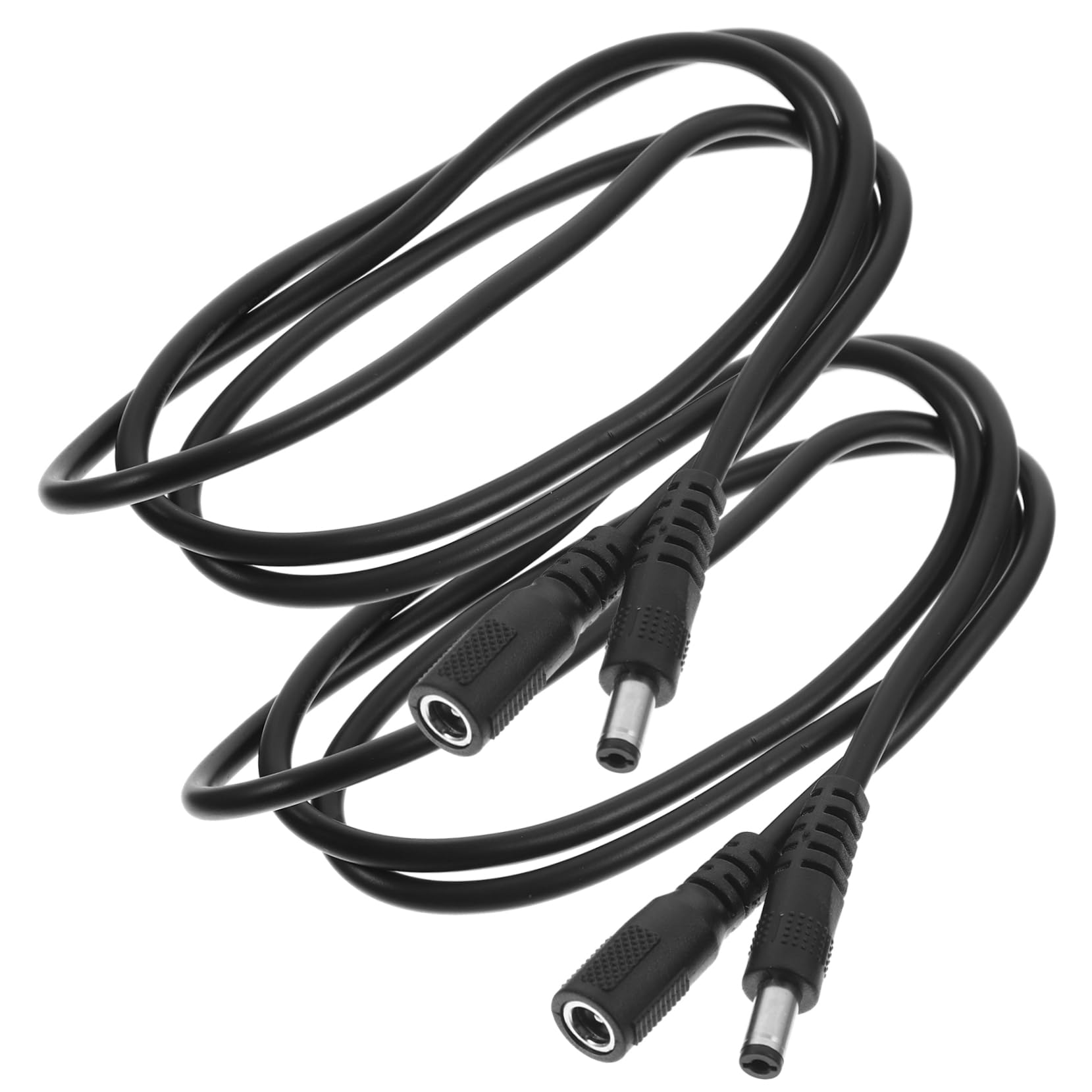Happyyami Security Camera Extension Cable 2-Pack 12v Dc Power Cord Male to Female Connector 10ft Replacement Cable