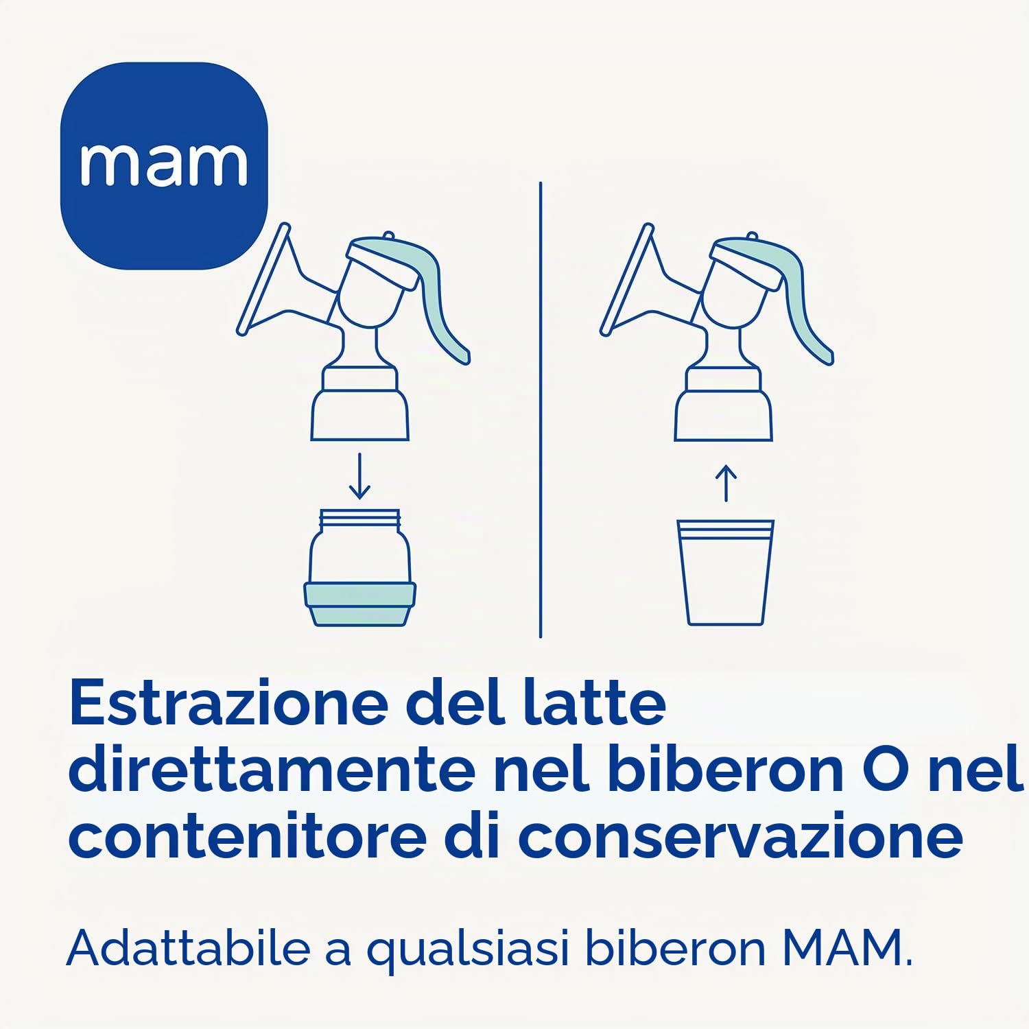 Mam Baby Tiralatte Manuale Piccolo - 30 Ml