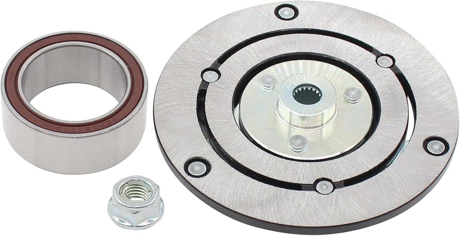 ApplianPar Air Conditioner A/C Compressor Clutch Bearing and Hub Plate for Honda Civic Hybrid 2012-2015 1.5L Acura ILX 2013-2015