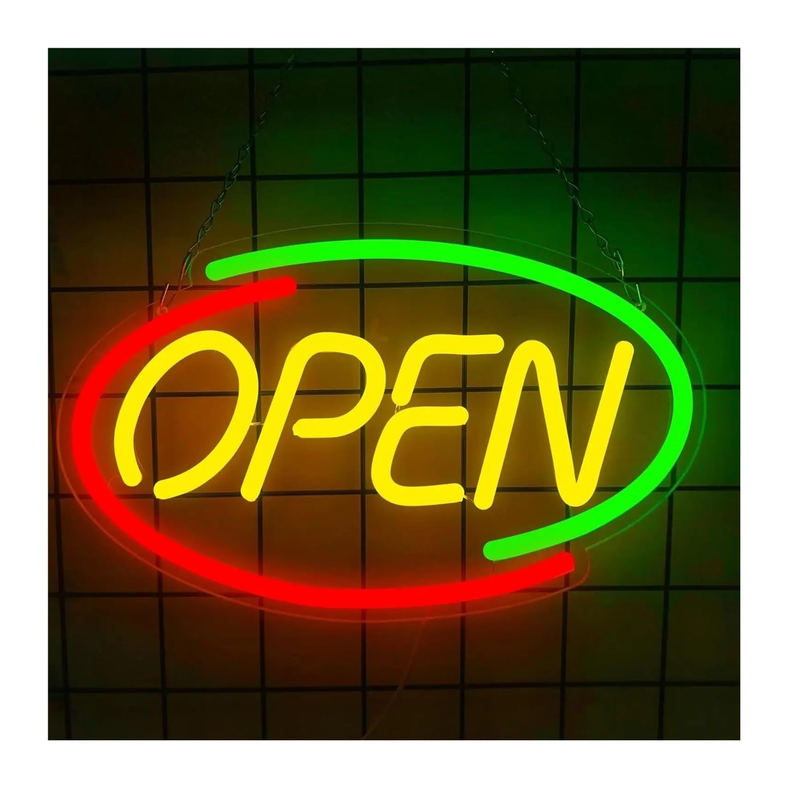 Lemst One Color Signs Lamp Open Neon Sign Usb Powered For Store Restaurant Coffee Shops Club Bar Hotel Supermarket Window Wall Door Decor 40Cmх25cm