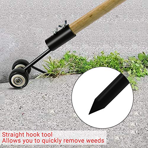 AmazeFan Manual Weeds Snatcher-Crack and Crevice Weeding Tool, Weed Puller Tool, Weed Cleaning Tool Garden Tools for Patio Backyard Garden Lawn