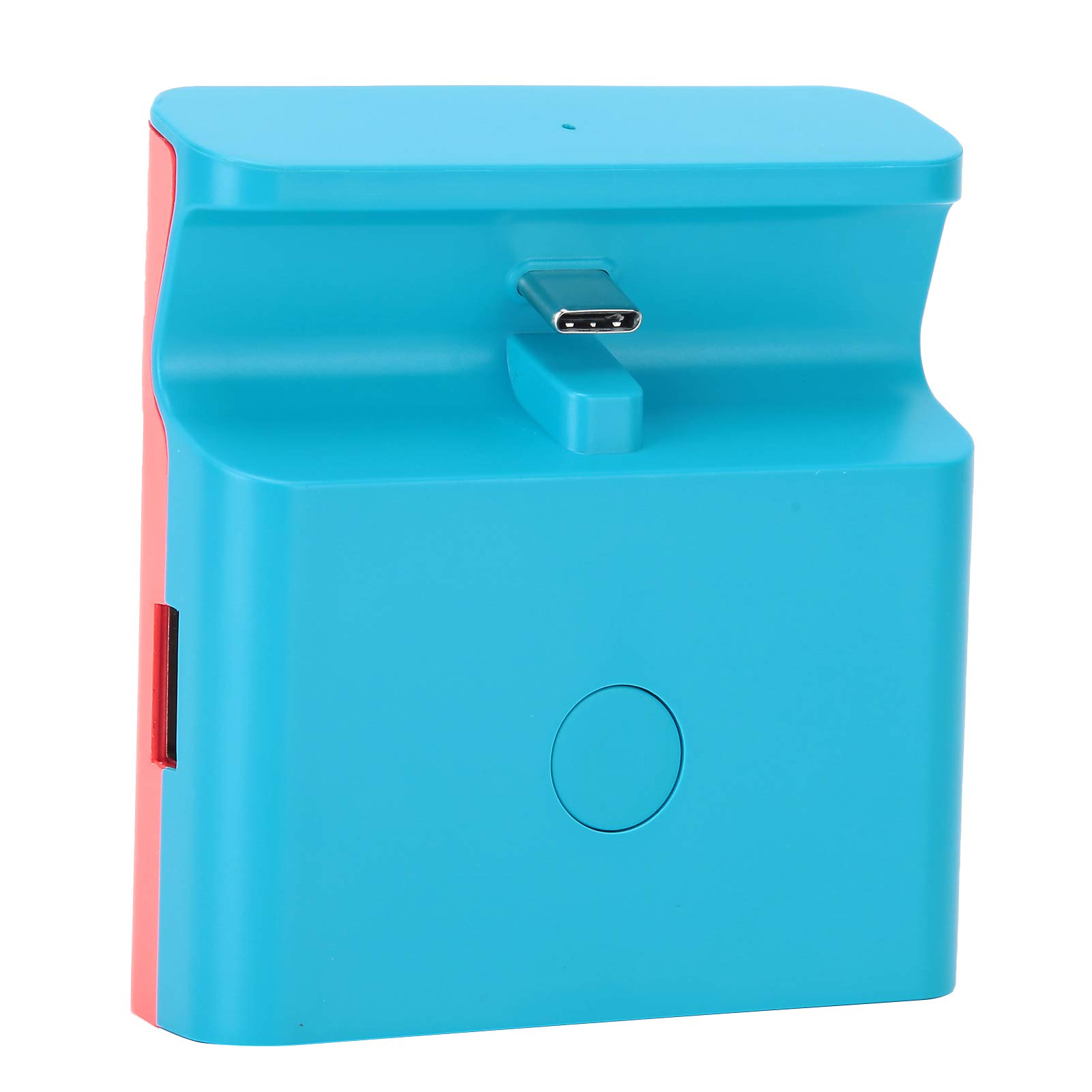 Socobeta Charging Base One‑button Display Switch XDL-NS06 HDMI Video Adapter Type-C Firm for Switch/Lite(Blue red)