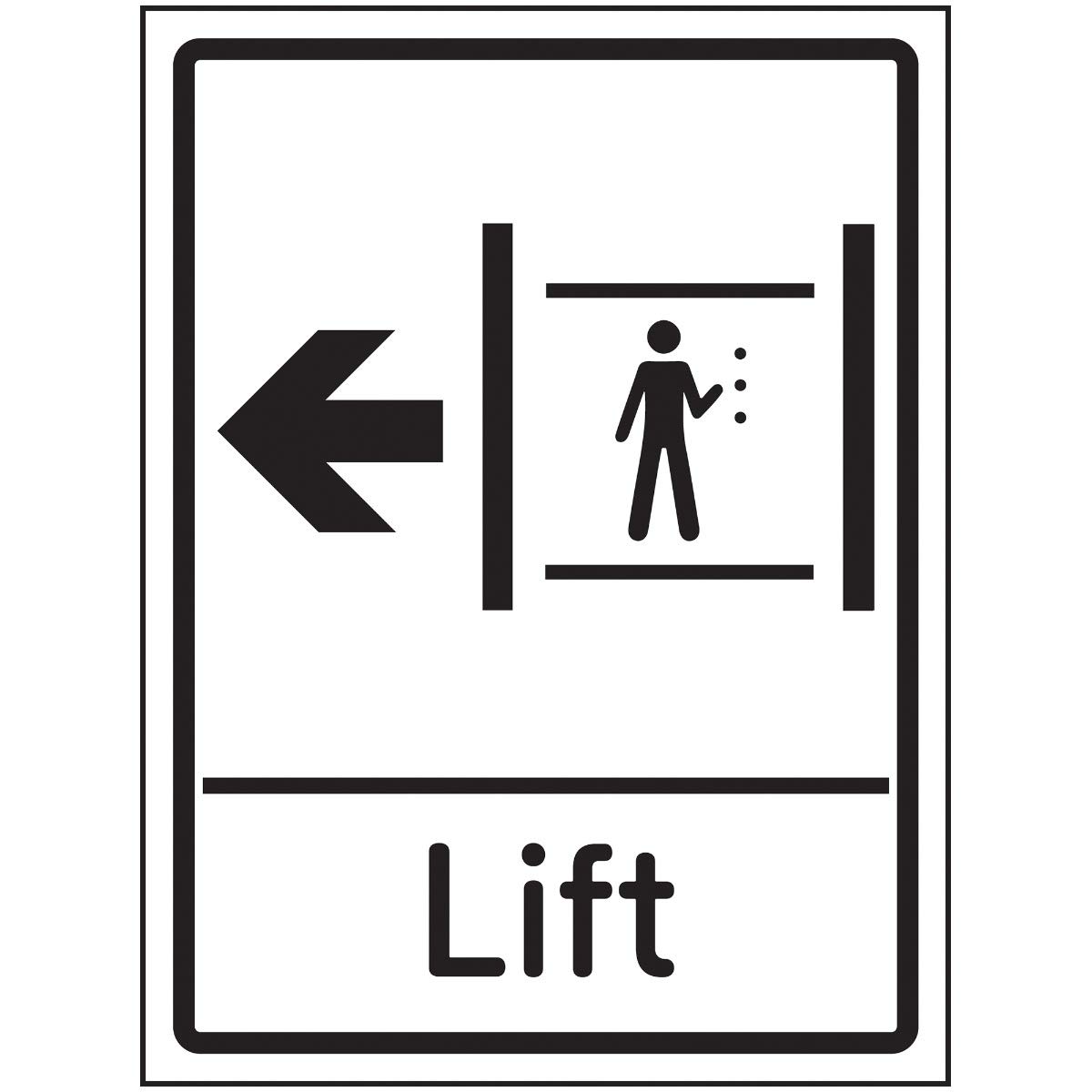 Sicherheitsschild „This Way In“ – 150 X 150 Mm, Grün/weiß, Aus Stabilem Kunststoff – Für Fluchtwege & Sicherheitskennzeichnung