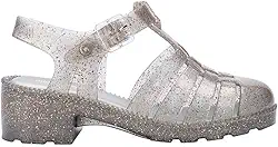 Possession Heel Infantil Prata Glitter 35950-28