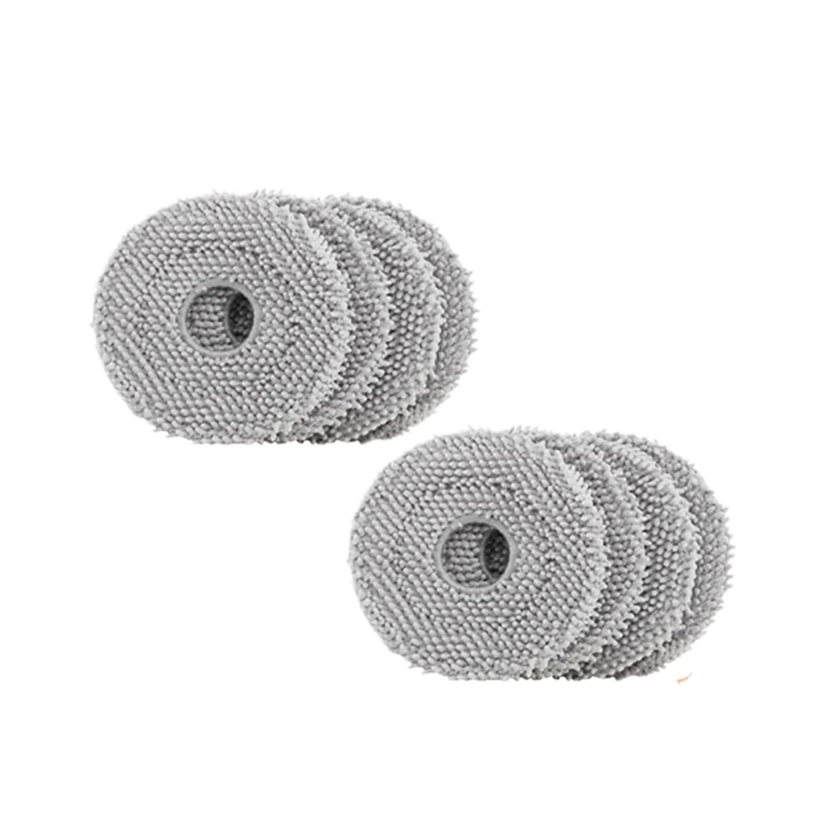 Compatible For Roborock，Series Rotating Mop Cloth Part Q，Compatible For Revo，MaxV/Pro/Master Rotary Mops Pad Accessories(8PCS)