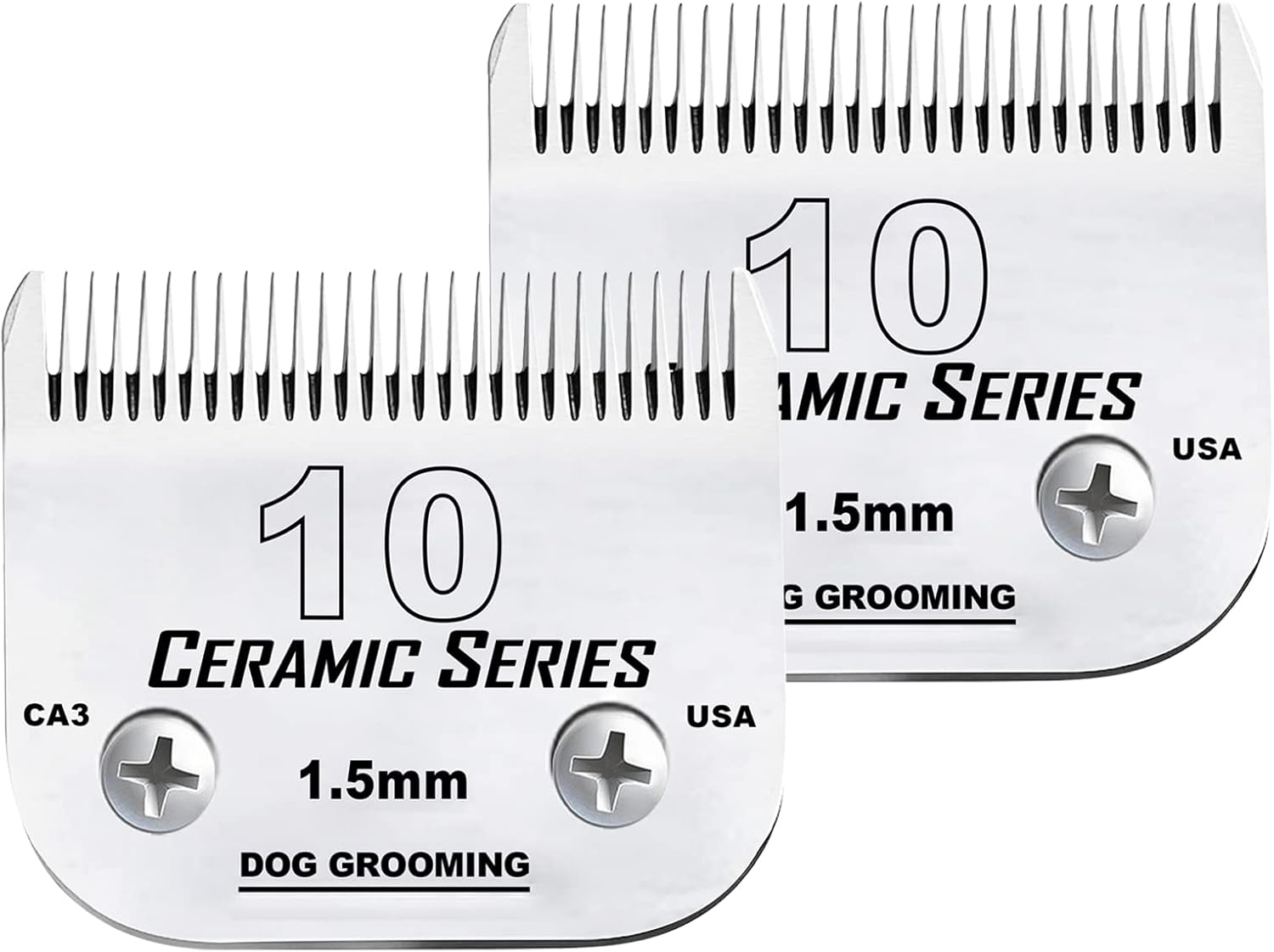 Vetmor Clipper Blade Dog Grooming Compatible with Andis Clippers Carbon Infused