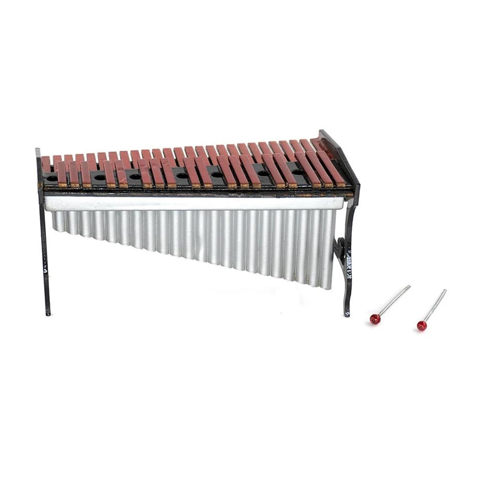 12cm Miniatur Marimba Mini Xylophon Modell Musical Instrument Zubehör Geschenk