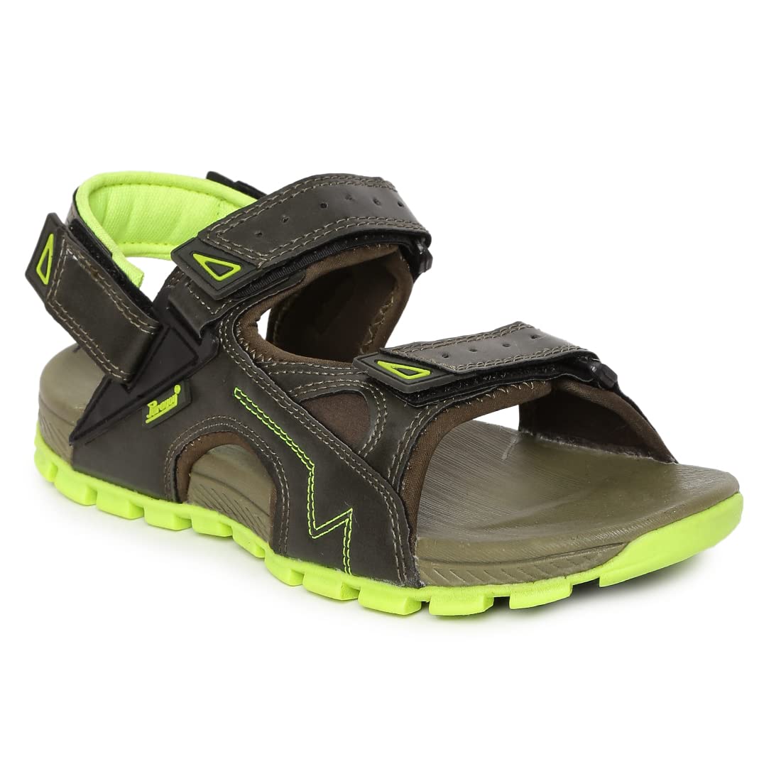 PARAGON FB99904GP Men Stylish Sandals | Comfortable Sandals for Daily Outdoor Use | Casual Formal Sandals with Cushioned Soles Olive (B0B3MJSD77) Amazon Price History, Amazon Price Tracker