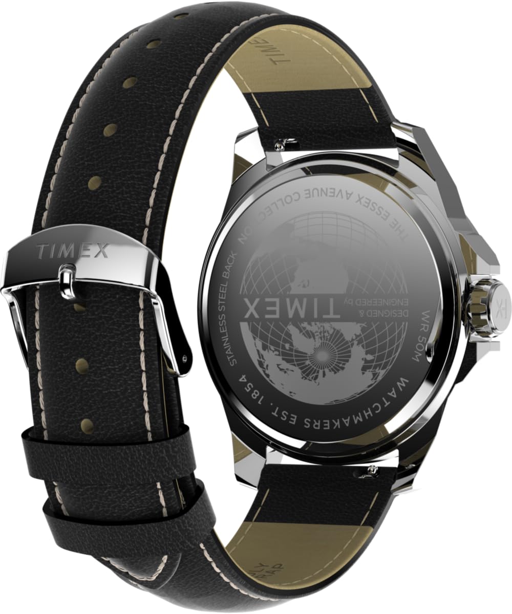 Timex Men's Essex Day & Date 46mm Watch