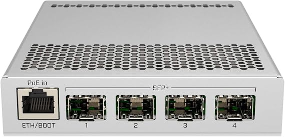 Mikrotik Cloud Router Switch CRS305 4 SFP+ 10Gbps Ports 1 Gbit Port OSL5 CRS305-1G-4S+in