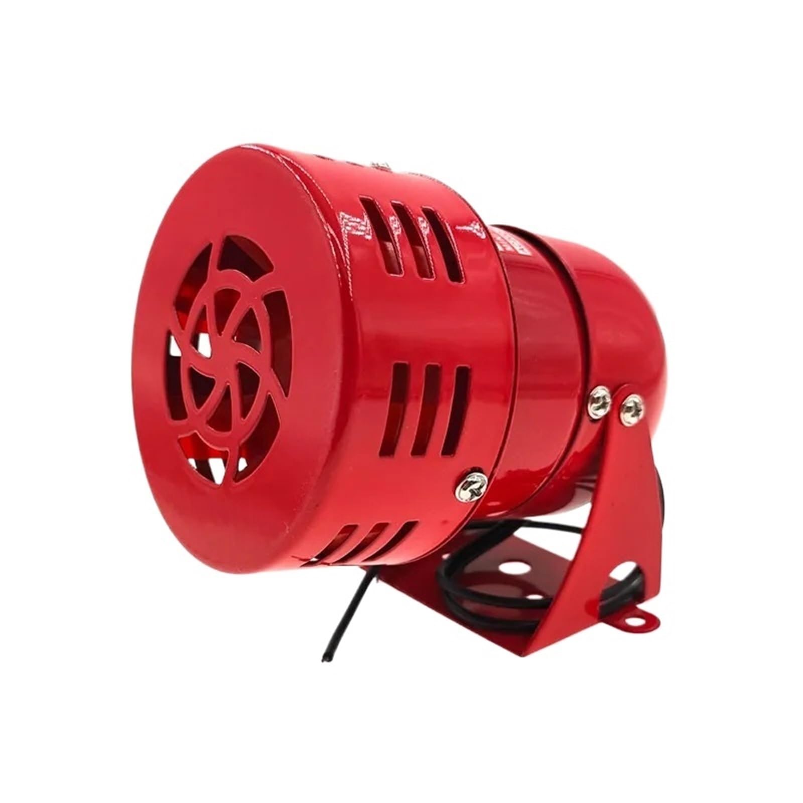 Mhvqybjth Ms190 220V Heavy Duty Motor Siren Ms-190 290 490 390 12V 24V 220V Automotive Air Raid Siren Horn Car Truck Motor Driven Alarm Small Buzzer(Ms190 220V)