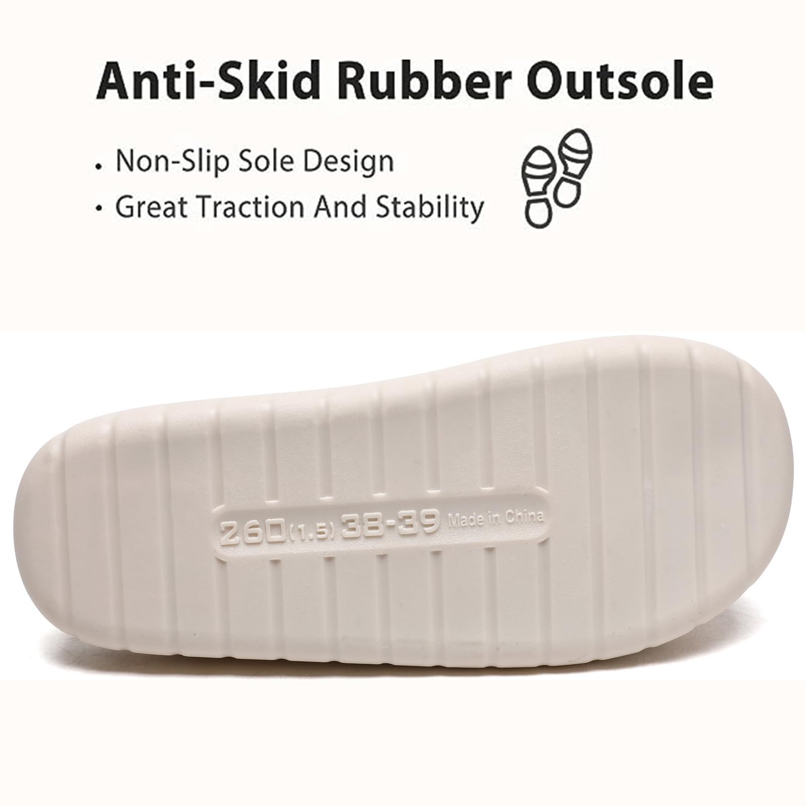 Waysoland Pantofole Donna Uomo Invernali,Ciabatte Donna Uomo Invernali Fuzzy Memory Foam Scivolare su Suola antispuggente Camera da letto Pantofole soffici Interno Esterno