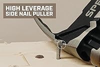 Vista 4 de Spec Ops Tools Martillo de Clavos, 16 oz, Garra Extractora, Cara Lisa, Agarre Absorbe Impactos, 3% Donado a Veteranos