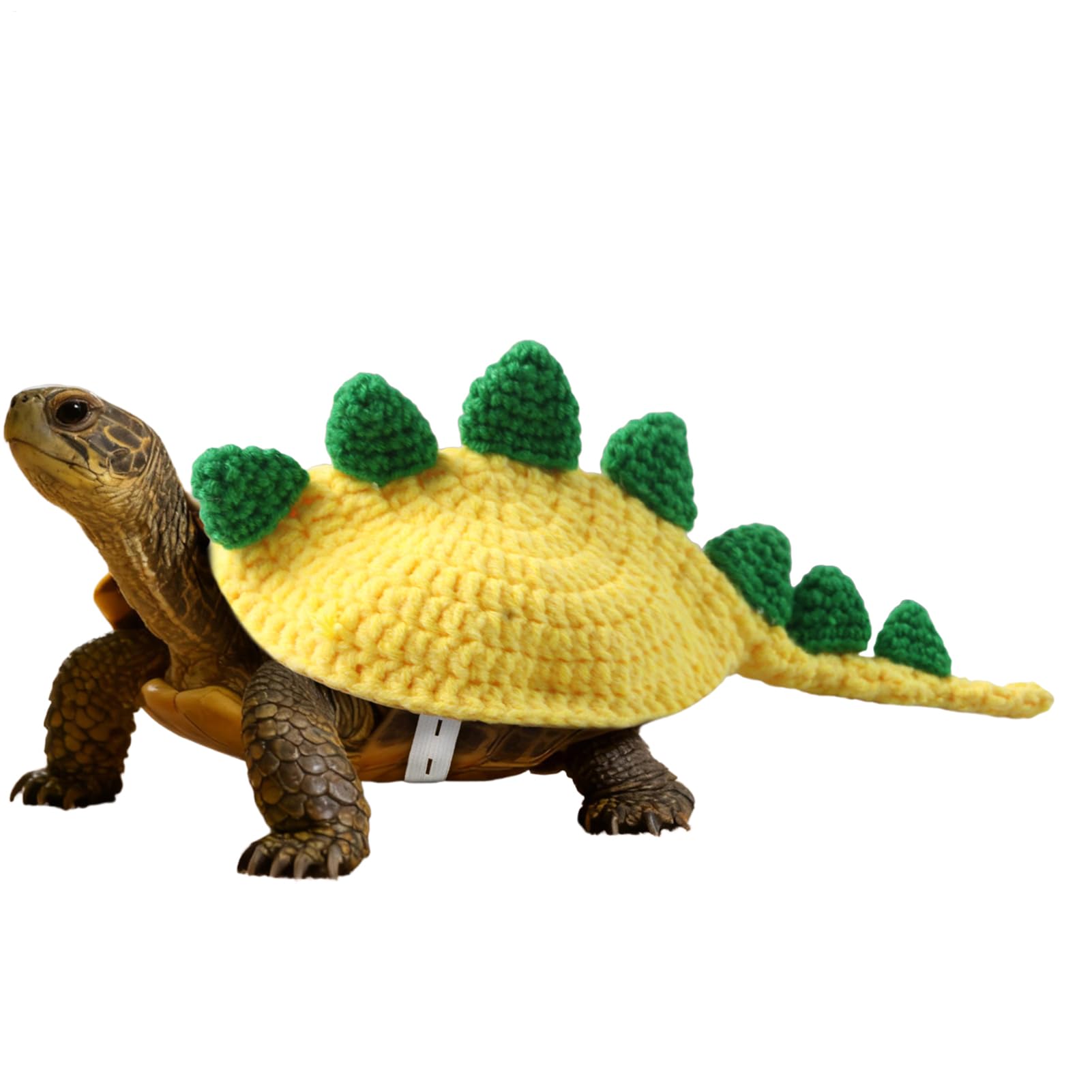 Mppchhn Tortoise Halloween Costume,Adjustable Strap Dinosaur Design Handmade Costume | Clothes for Turtles - for Small Animal Cosplay Party Photos Events Pet Halloween