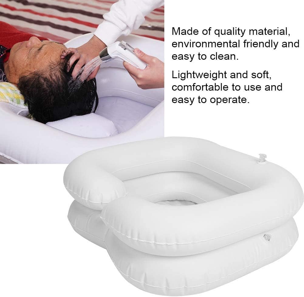 Lavacabezas, Ayuda para El Baño En La Cama, Sistema De Ducha Junto A La Cama para Personas con Discapacidad, Personas Mayores Encamadas Y Personas Confinadas En Cama. Ducha Superior con Bol