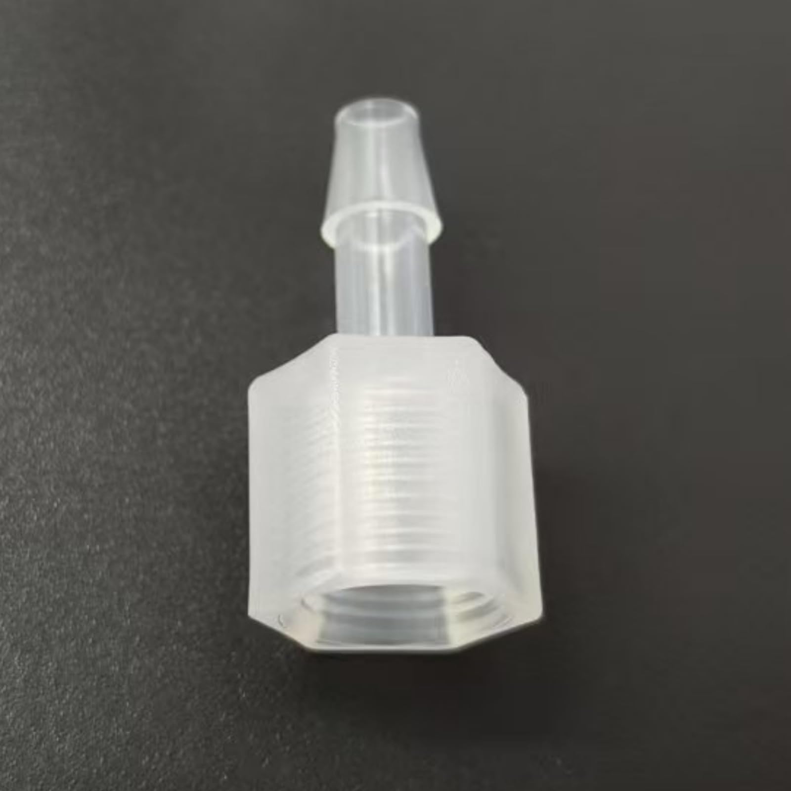 Adaptador de rosca macho/hembra de plástico reutilizable de 1/8 G, conector de polipropileno para aplicaciones de combustible y líquidos (5/32 pulgadas, tipo L, 4 bar), 50 unidades