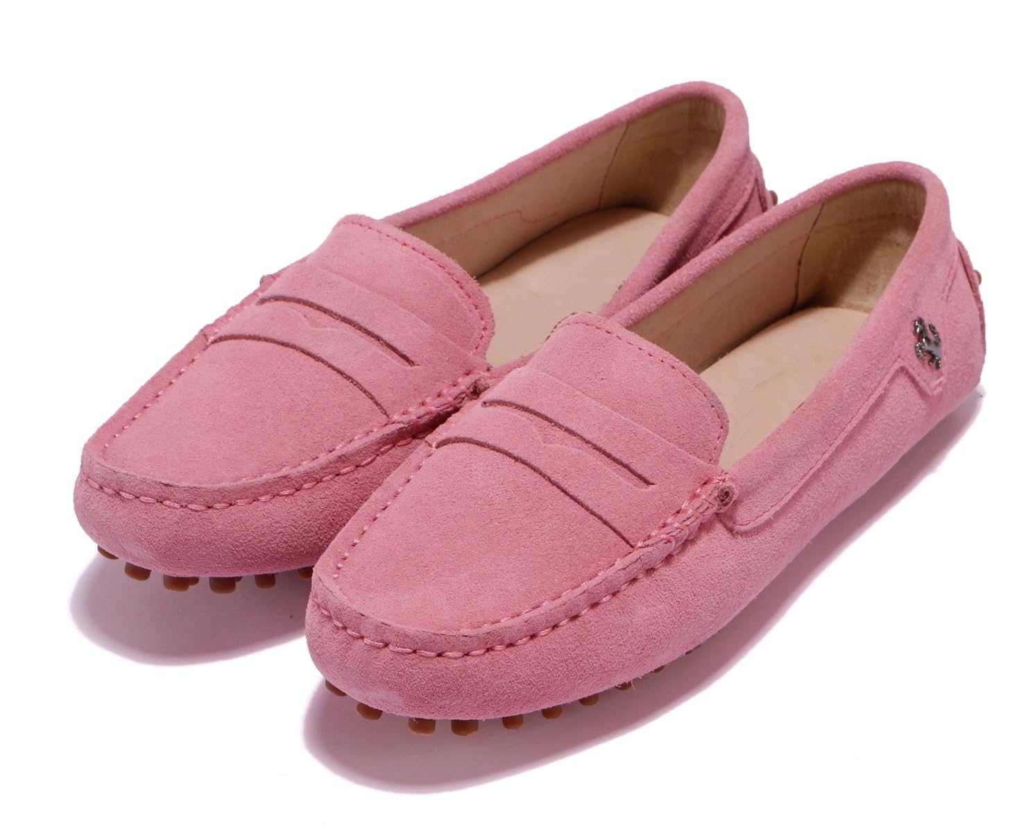 Femme Loafers & Mocassins Suede Chaussure Conduite YB9603