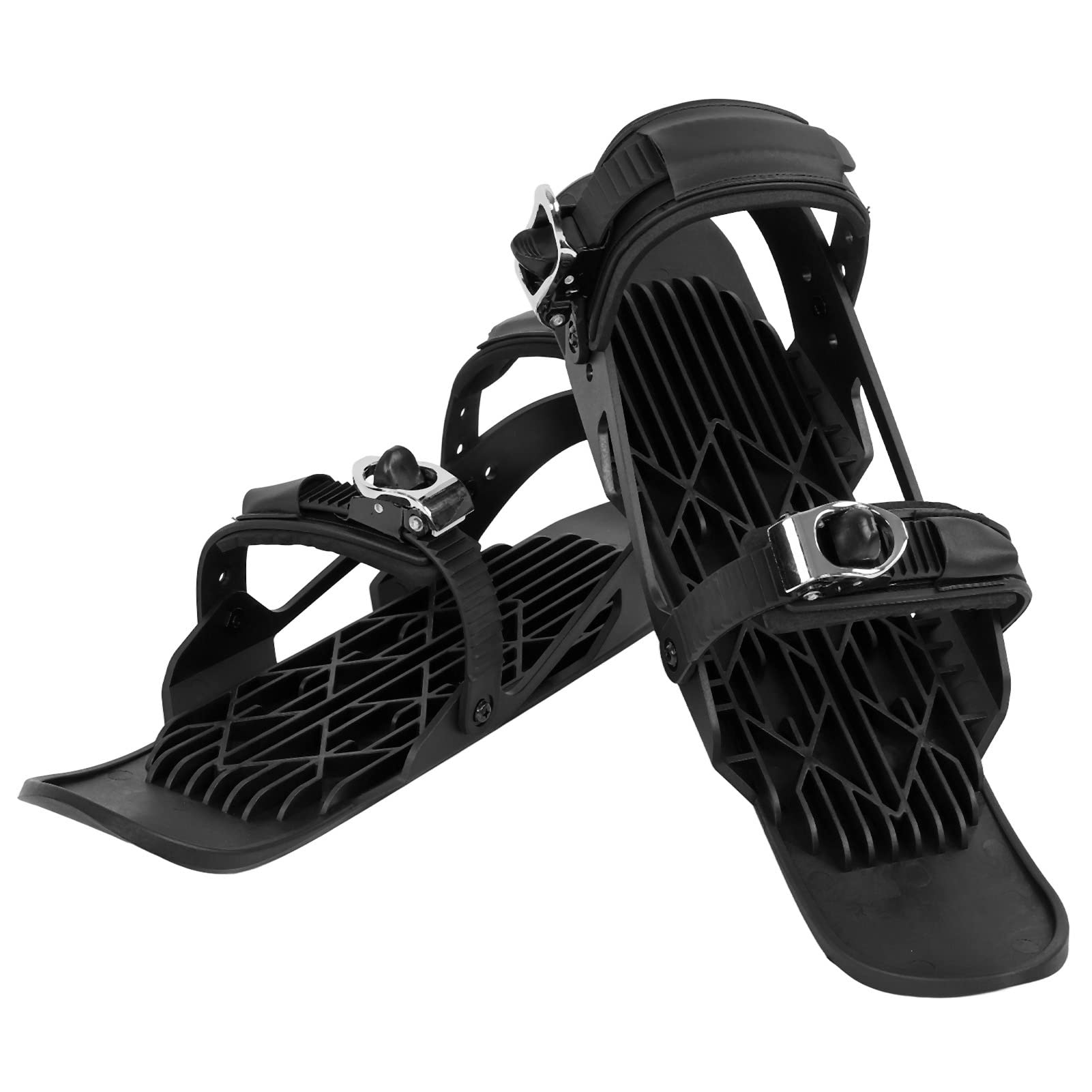 Racchette da Neve Mini Pattini da Sci Scarpa da Skateboard da Neve Corta Snowblade Attacchi Accessori da Sci Parti per Sport Invernali all'Aria Aperta