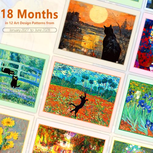 GuassLee Cat Wall Calendar 2027-2028, Vertical 2027 Wall Calendar by GuassLee - Image 5