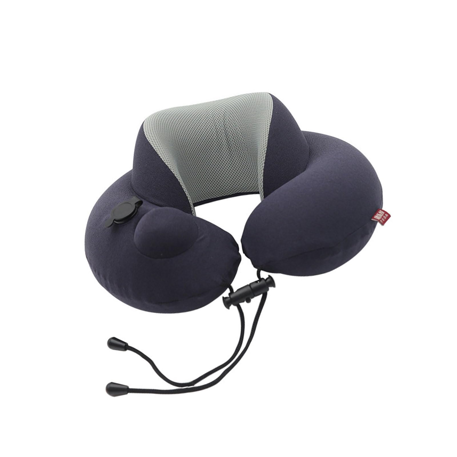 Zxfdsfdbnm Adjust Air Pressure Neck Rest Pillow Foldable Design for Business Travelers Commuters Washable Breathable Neck Rest