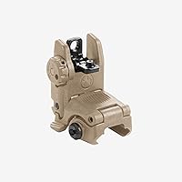 Vista 6 de Magpul MBUS Flip-Up Backup Sights, Black, Rear Sight