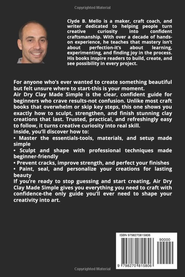 AIR DRY CLAY MADE SIMPLE: A Beginner's Guide To Effortless Crafting, Strong Sculptures, And Beautiful Results - Image 2