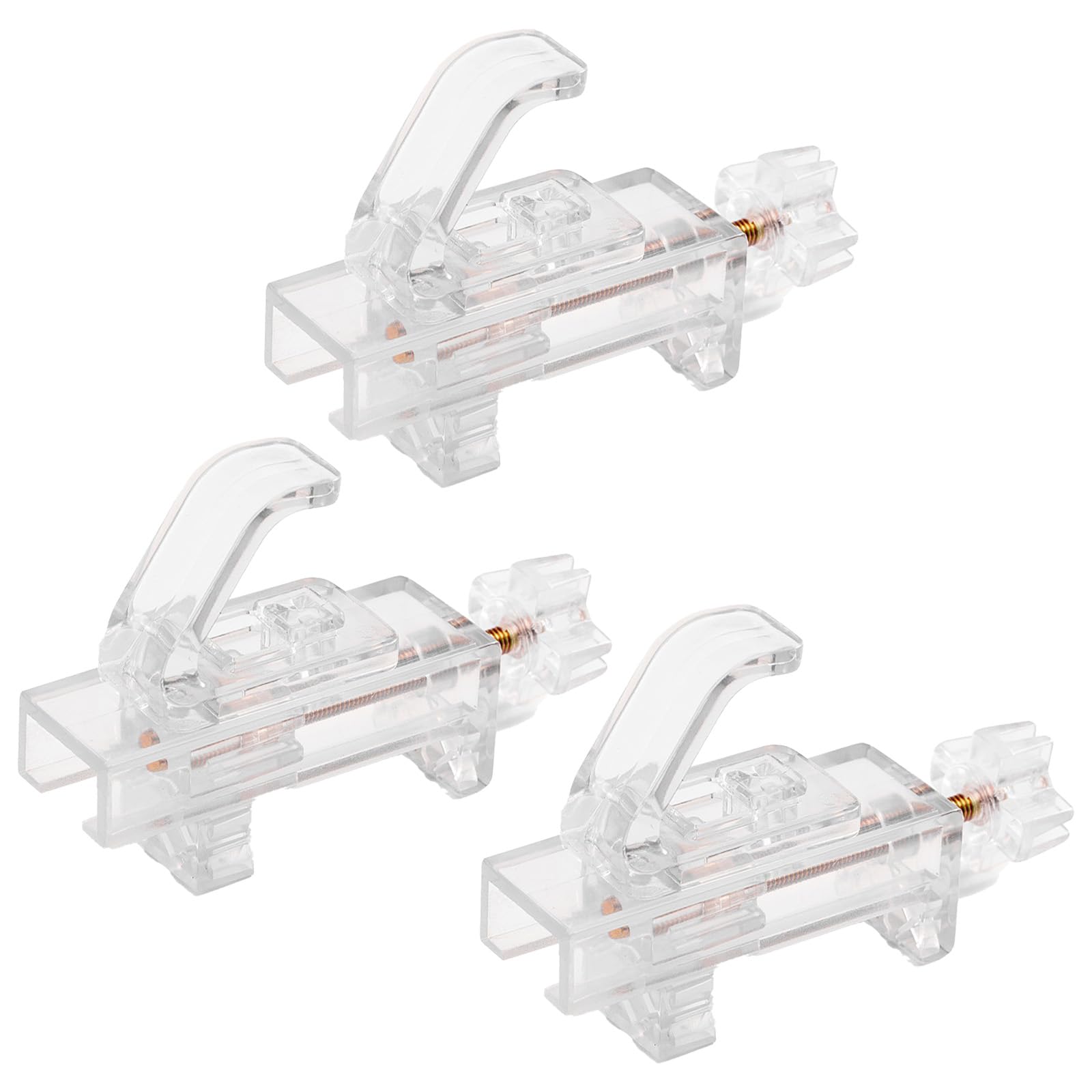 OSNIYAW Direction Mounting Hook for Door Closets and Window Strong Acrylic and Copper Materials Removable Shelf Hook
