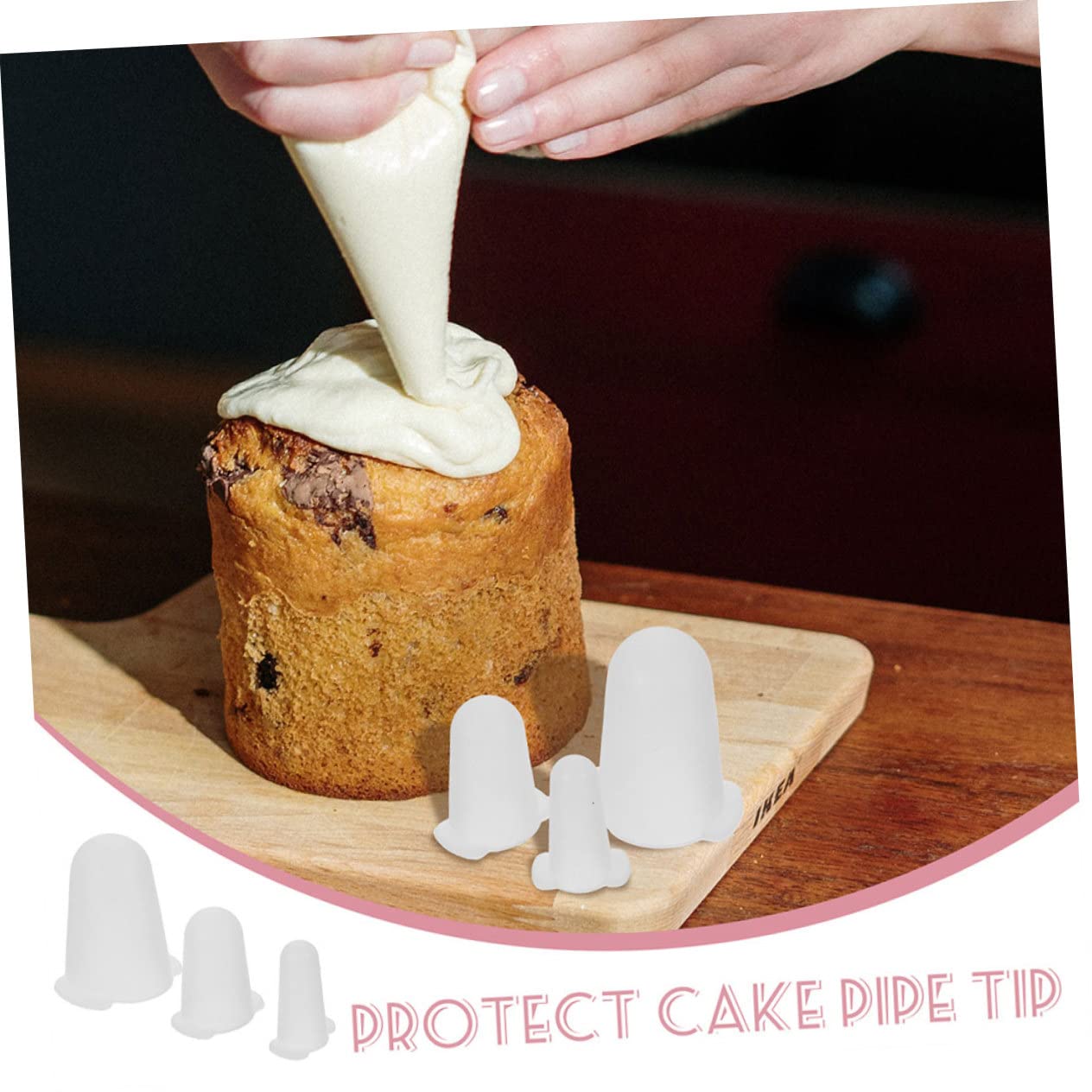 Coperture Protettive per Bocchetta da Pasticceria 6 Pezzi in Silicone