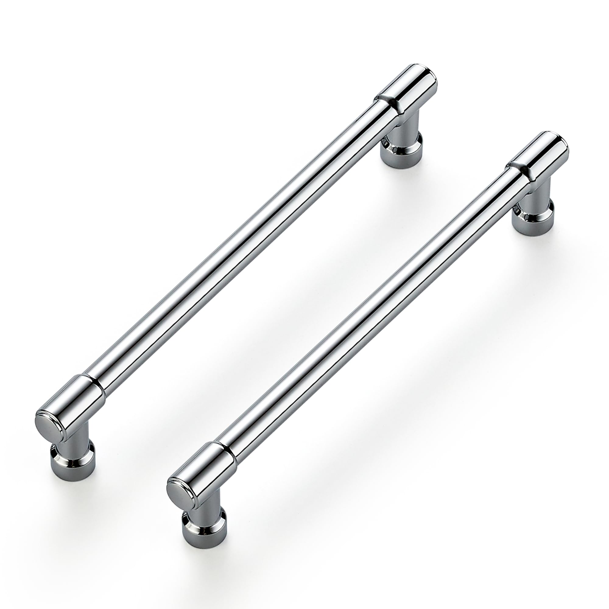 Ravinte Polished Chrome Kitchen Pulls Cabinet Handles 6-1/4 Inch 2 Pack