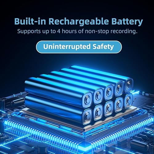 Miniatura 6 de Cámara oculta 4K, cámara de seguridad sin WiFi con tarjeta SIM 4G, cámara oculta para niñera, cámaras pequeñas inalámbricas ocultas, cámaras