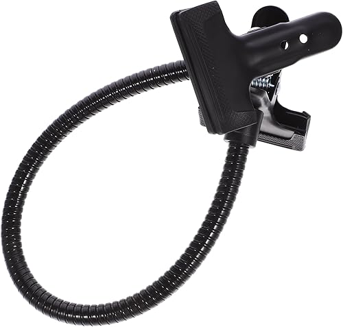 Mobestech Clip de telón de fondo de manguera flexible con cuello de cisne Abrazadera de metal multifunción Tubo de cuello de cisne Manguera de metal
