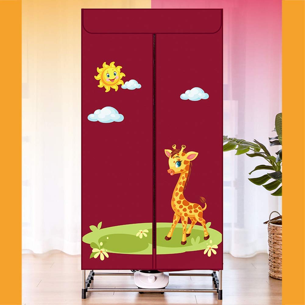 MU Plegable portátil secadora, Toalla Ropa interior completamente automática Secadora Inicio compartida Secadora Secadora de secado rápido de la suspensión caliente del aire interior de secado Armari