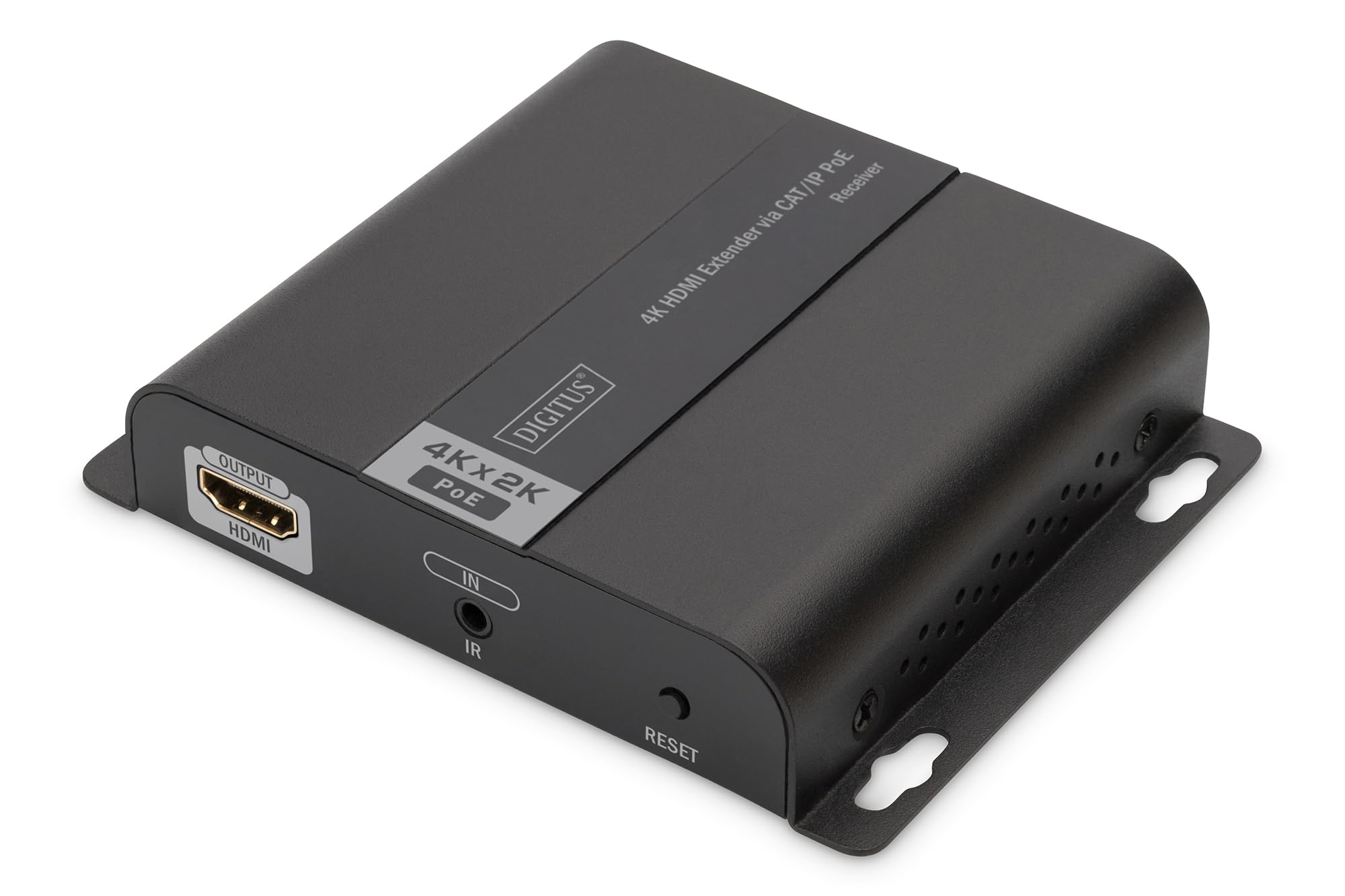 DIGITUS 4K HDMI Extender über CAT/IP Empfängereinheit PoE 5 120 m