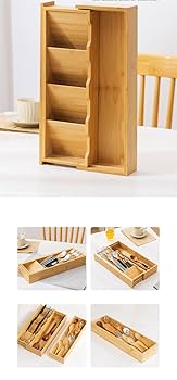 Amazon｜木製 カトラリー ボックス 箸入れ 竹製 箸箱 カトラリー