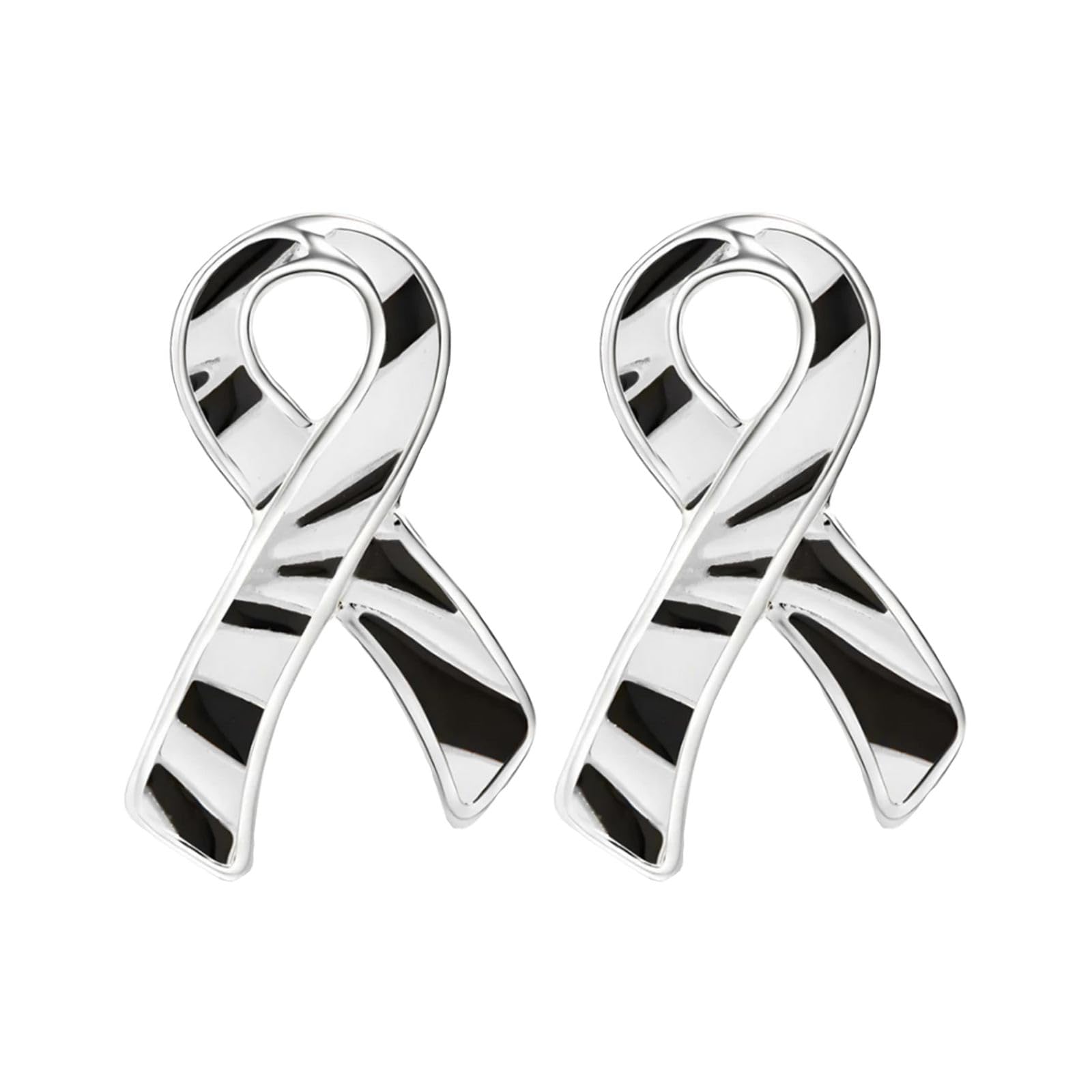 Ribbon Pins 1/5/25/100 for Cancer &amp; Disease Awareness - Various Causes - Bulk Quantities Available for Support Groups and Fundraising