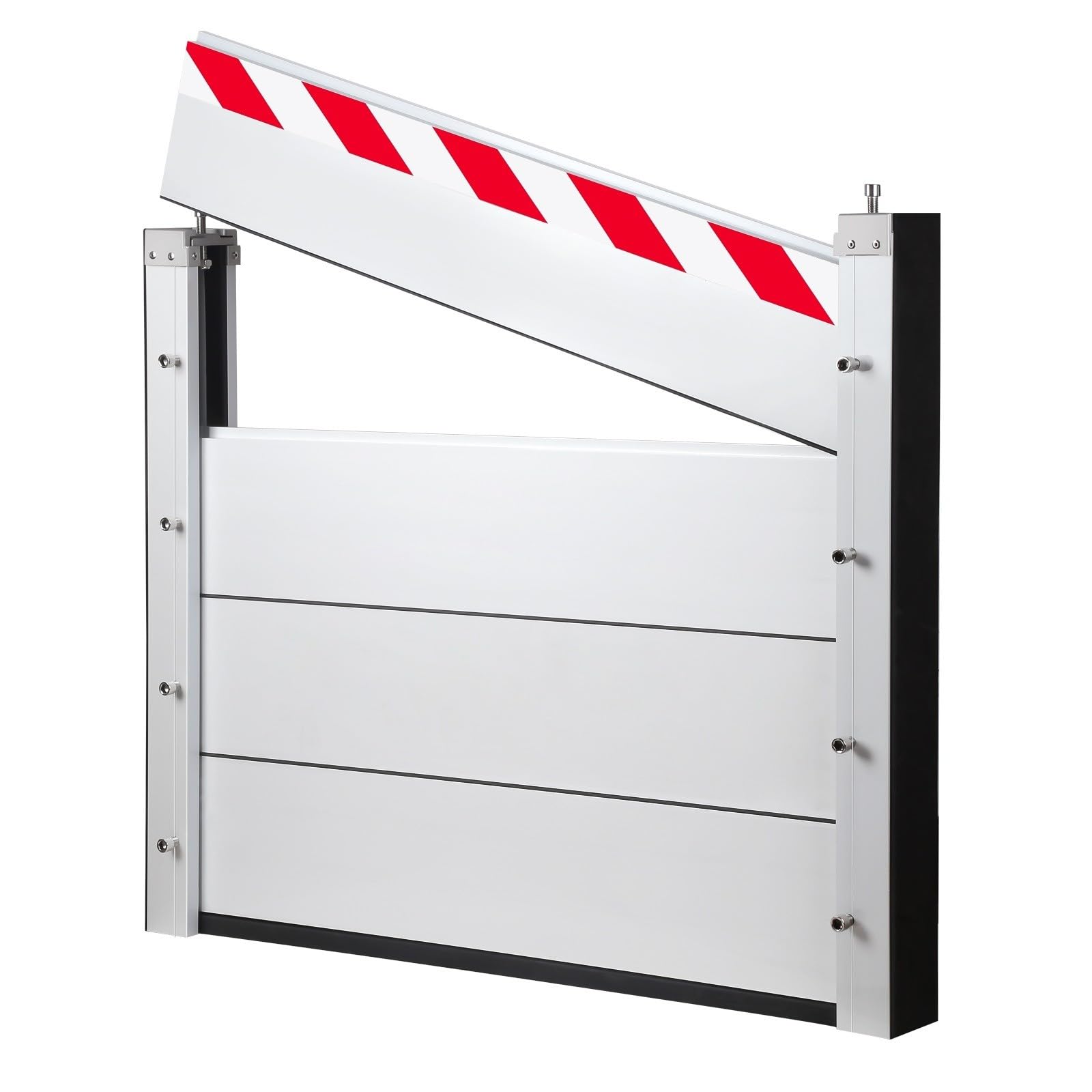 Barrera Anti Inundaciones Casera L 180CM H 20CM Barrera De AleacióN De Aluminio De Defensa Contra Inundaciones En Puertas,Deflector ProteccióN Contra Inundaciones